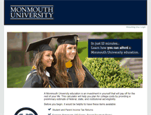 Tablet Screenshot of monmouth.studentaidcalculator.com