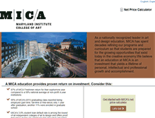 Tablet Screenshot of mica.studentaidcalculator.com