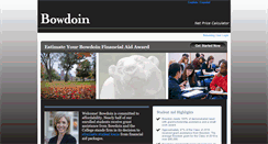 Desktop Screenshot of bowdoin.studentaidcalculator.com