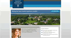 Desktop Screenshot of anselm.studentaidcalculator.com